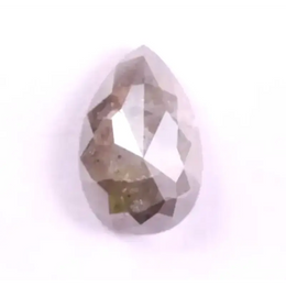 1.89 Ct natural pear cut diamond, grey diamond  wedding ring, vs1 natural diamond, wedding rings natural diamond.