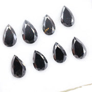 2 carat lab created diamond, black women's engagement ring, brown diamond earrings, loose pink diamond, rose cut diamond loose, black faceted diamond