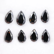 2 carat lab created diamond, black women's engagement ring, brown diamond earrings, loose pink diamond, rose cut diamond loose, black faceted diamond