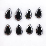 2 carat lab created diamond, black women's engagement ring, brown diamond earrings, loose pink diamond, rose cut diamond loose, black faceted diamond