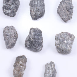 24.48 Carat Natural Rough Diamond - Black Raw Diamond Lot