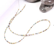 Natural multi-color rough diamond beads – raw, uncut for handmade jewelry, artisan crafts, and unique designs