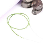 “Raw green rough diamond beads – uncut for handcrafted jewelry and distinctive artisan creations”