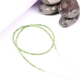 “Raw green rough diamond beads – uncut for handcrafted jewelry and distinctive artisan creations”