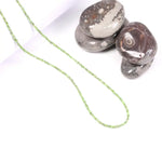 “Raw green rough diamond beads – uncut for handcrafted jewelry and distinctive artisan creations”