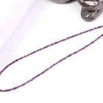 Exquisite purple rough diamond beads  natural, uncut for handmade artisan jewelry and creative designs
