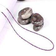 Exquisite purple rough diamond beads  natural, uncut for handmade artisan jewelry and creative designs