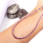 Exquisite purple rough diamond beads  natural, uncut for handmade artisan jewelry and creative designs