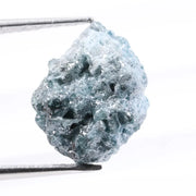 7.13 Ct Blue Natural Loose Rough Diamond Heirloom Quality Uncut Blue Diamond Ring Prong Setting
