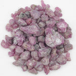 Natural rough ruby stone uncut red pink ruby crystal gemston