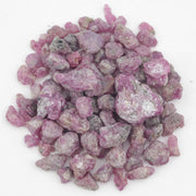 Natural rough ruby stone uncut red pink ruby crystal gemston
