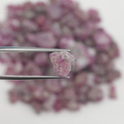 Natural rough ruby stone uncut red pink ruby crystal gemston