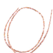 Natural brown rough diamond beads  uncut, raw gemstones with earthy tones, ideal for handmade jewelry, artisan crafts, and creating unique, designs