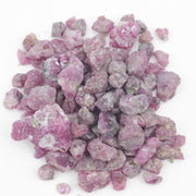 Natural rough ruby stone uncut red pink ruby crystal gemston