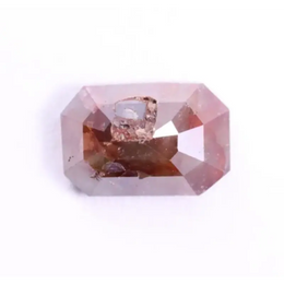 1.76 Ct radiant cut red diamond – conflict-free natural loose diamondfor wedding rings and engagement jewelry