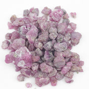 Natural rough ruby stone uncut red pink ruby crystal gemston