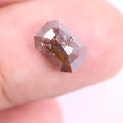 1.76 Ct Natural Red Diamond - Loose Radiant Cut Diamond