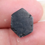 hexagon cut rose cut black diamond loose gemstone for custom jewelry.