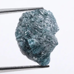 raw rough diamond crystal with raw uncut diamond engagement ring style blue rough diamond 