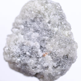 grey rough diamond on a white background