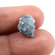 raw rough diamond crystal with raw uncut diamond engagement ring style blue rough diamond 