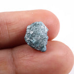 raw rough diamond crystal with raw uncut diamond engagement ring style blue rough diamond 