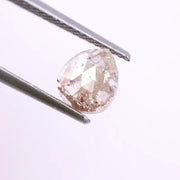 0.65 Ct pear cut brown diamond – natural loose fancy diamond for custom designs