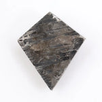 kite cut, black grey, natural loose diamond,  kite cut stone for custom engagement rings and sophisticated jewelry designs