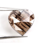 brown color lab grown 3.13ct diamond for custom jewelry