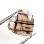 brown color lab grown 3.13ct diamond for custom jewelry
