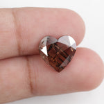 brown color lab grown 3.13ct diamond for custom jewelry