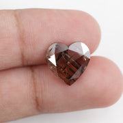 brown color lab grown 3.13ct diamond for custom jewelry
