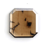 brown color lab grown diamond necklace men's design