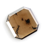 brown color lab grown diamond necklace men's design
