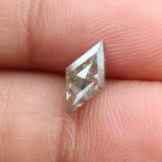 0.48 Ct premium grey natural diamond kite cut loose Diamond for custom jewelry design elegant unique shape