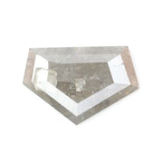2.79 Ct Pentagon Cut Grey Natural Diamond Unique Shape Elegant Loose Diamond for Jewelry