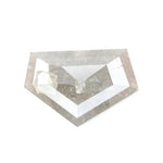 2.79 Ct Pentagon Cut Grey Natural Diamond Unique Shape Elegant Loose Diamond for Jewelry