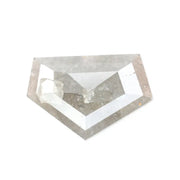 2.79 Ct Pentagon Cut Grey Natural Diamond Unique Shape Elegant Loose Diamond for Jewelry
