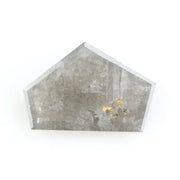 2.79 Ct Pentagon Cut Grey Natural Diamond Unique Shape Elegant Loose Diamond for Jewelry