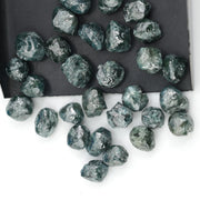 Raw diamond stone and blue raw diamond uncut rough natural diamonds collection