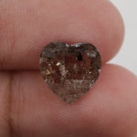 brown color elegant lab grown diamond necklace men's
