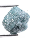 rough carbonado blue diamond with rough raw uncut diamond crystal look natural rugh diamond 