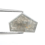 2.79 Ct Pentagon Cut Grey Natural Diamond Unique Shape Elegant Loose Diamond for Jewelry
