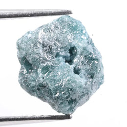 rough carbonado blue diamond with rough raw uncut diamond crystal look natural rugh diamond 