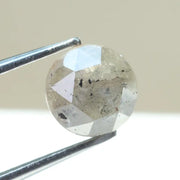 fancy 1.13ct round brilliant cut diamond grey-brown colored diamond loose stone for fine jewelry 