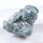 large raw diamond crystal with natural raw diamond in rock texture blue rough diamond 