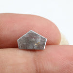 2.79 Ct Pentagon Cut Grey Natural Diamond Unique Shape Elegant Loose Diamond for Jewelry