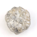 grey color raw uncut diamond engagement ring and raw uncut gems