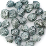 raw blue diamond and rough brown diamond natural diamond collection