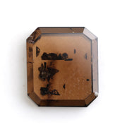 brown color elegant lab grown diamond nose stud